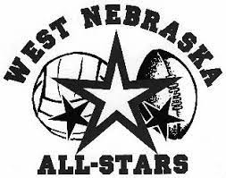Coaches and athletes featured on a news channel during coverage of Nebraska All-Star games