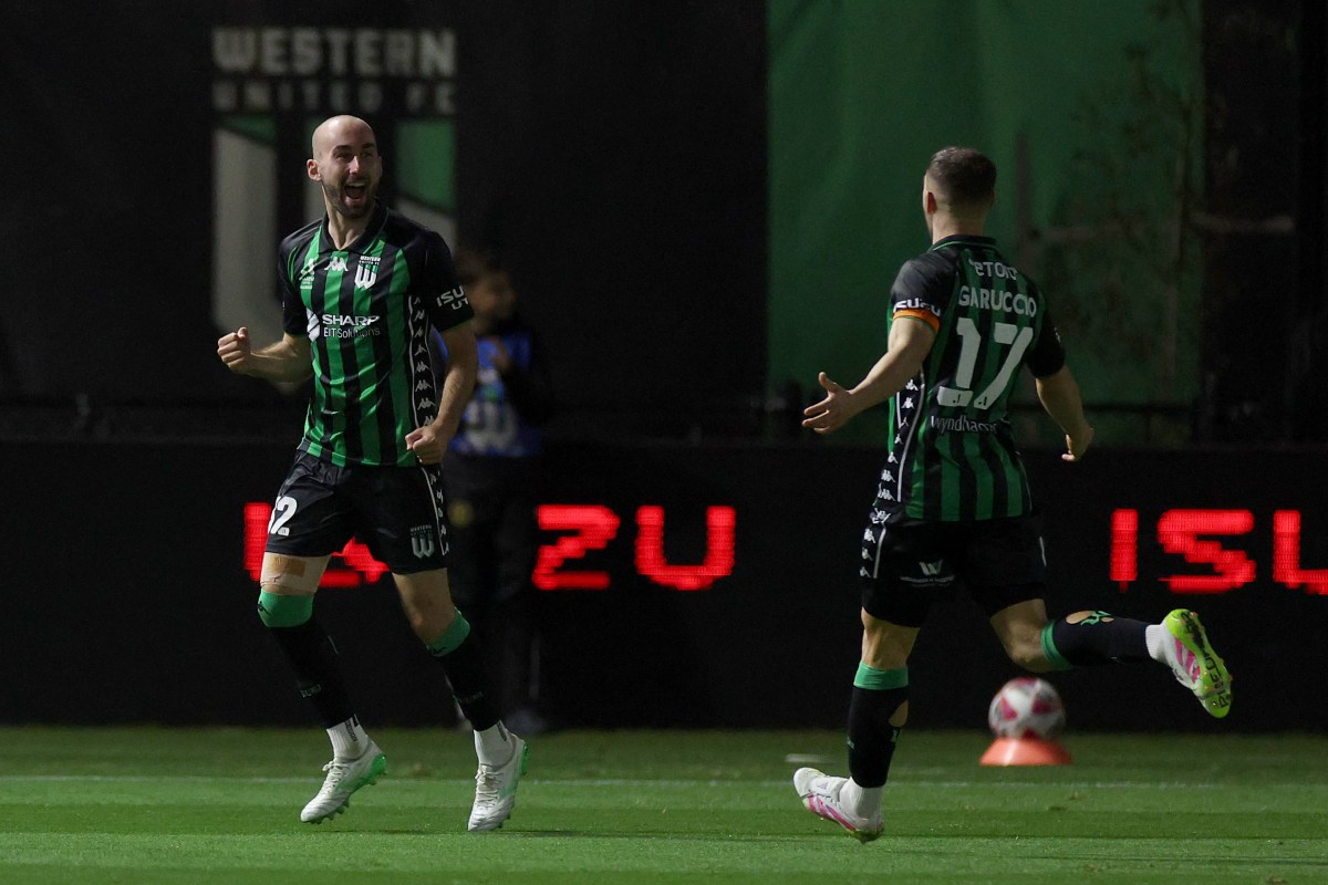 Western United and Adelaide United clash in the A League, 2024-25 season