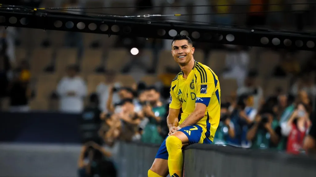 Kaio César em ação durante o Campeonato Saudita