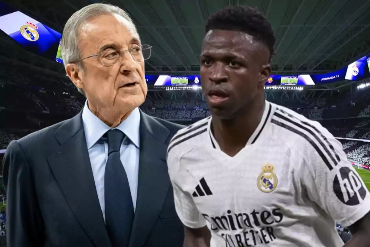 Vinicius Junior celebrates a decisive goal for Real Madrid