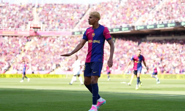 مشهد من مباراة برشلونة وريال مدريد عبر bein sports