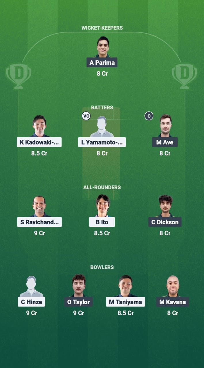 Japan vs Cook Islands T20I cricket match preview