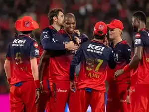Crowds gather at M. Chinnaswamy Stadium for an RCB match, highlighting the popularity of RCB tickets