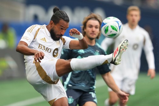 LAFC vs Seattle Sounders BMO Stadium action