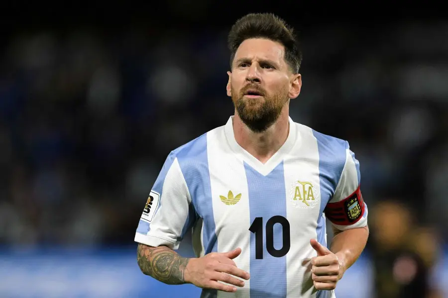 Lionel Messi training with Argentina squad ahead of World Cup qualifiers