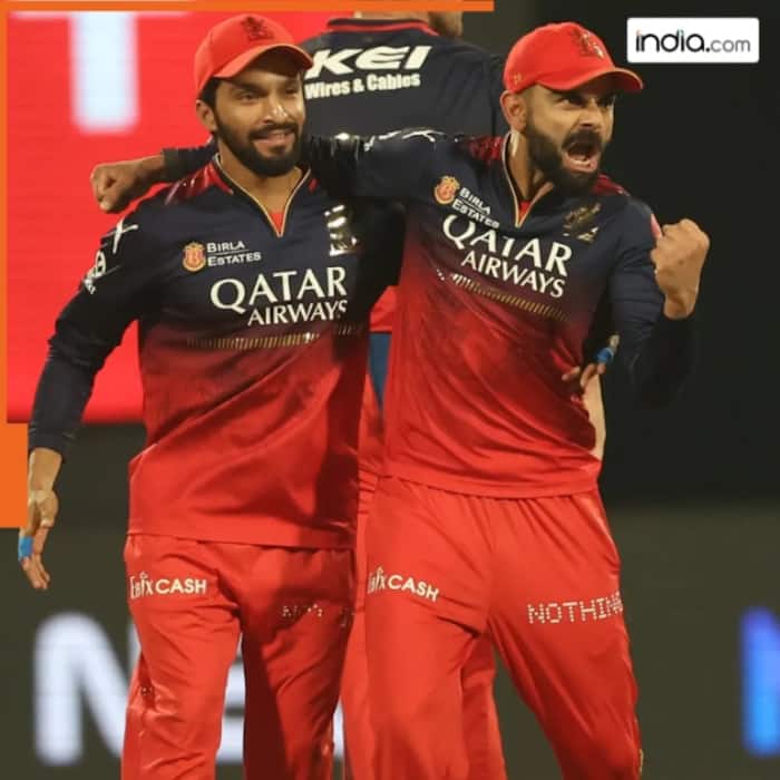 RCB KKR intense match moment