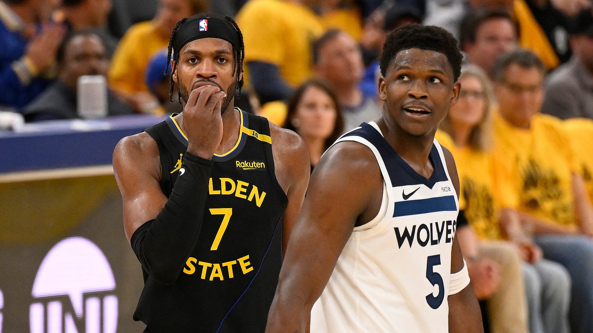 Golden State Warriors in playoff action