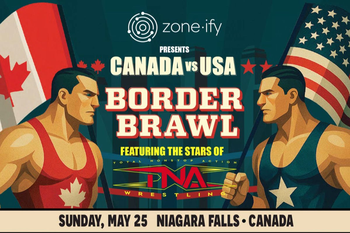 TNA Wrestling USA vs CAN Border Brawl