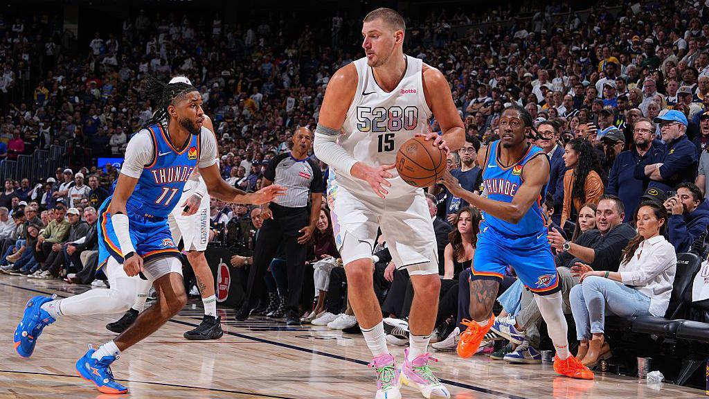 Nuggets vs Thunder playoff action Game 6