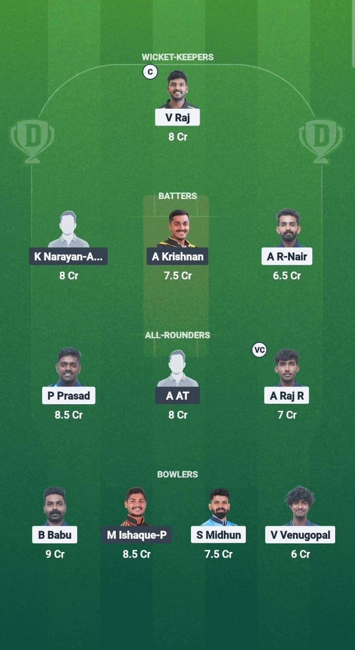 Kerala T20 APH vs MAP cricket match action