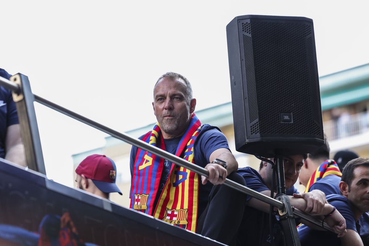 Ayoze Pérez celebrates Villarreal's win over Barcelona