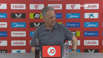 Jugadores durante el partido real sociedad vs girona