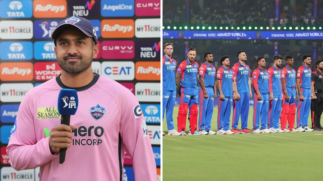 Vipraj Nigam at IPL 2025 Dharamsala match