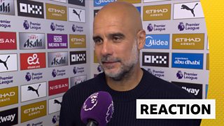 Man City vs A.F.C. Bournemouth lineups action