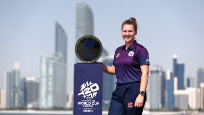 Nepal and Thailand celebrating ICC Women's T20 World Cup Qualifier victory