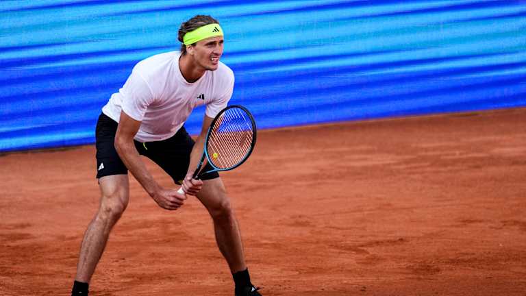 Alexander Zverev during Hamburg Open 2025