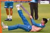 Justin Langer during an LSG team session